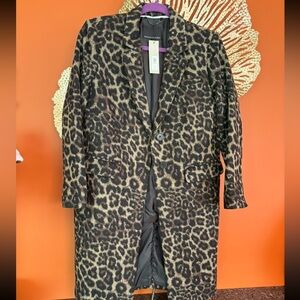Banana Republic Leopard Print Women's Blazer